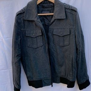 Mens wool-blend Guess Jacket